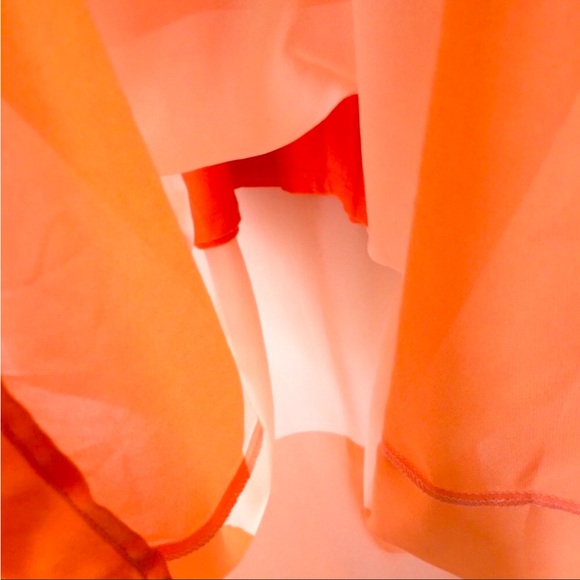 Daniel Cremieux Color Block Orange & White Stripe Maxi Dress - Picture 9 of 12